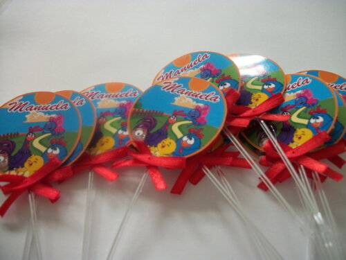 Toppers Da Galinha Pintadinha