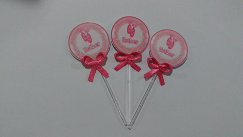 Toppers Personalizados bailarina