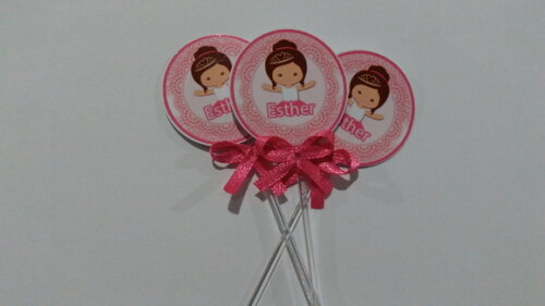 Toppers Personalizados bailarina