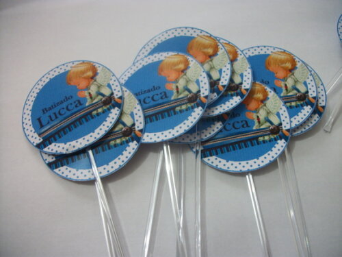Toppers Personalizados Batizado