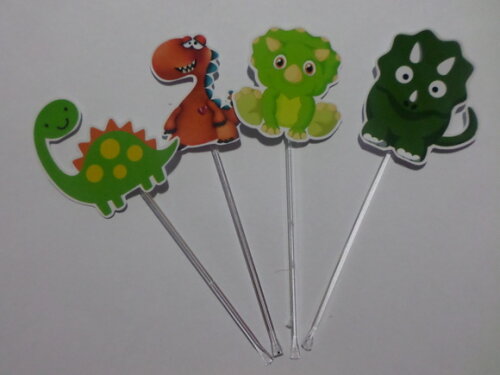 Toppers Personalizados dinossauros