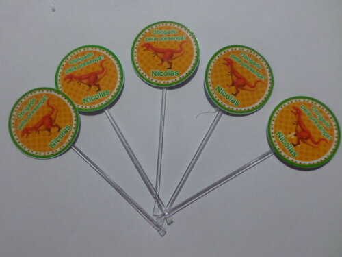 Toppers Personalizados dinossauros