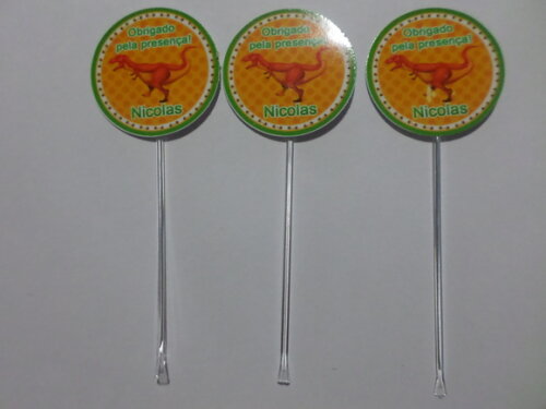 Toppers Personalizados dinossauros