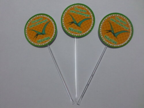 Toppers Personalizados dinossauros