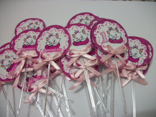 Toppers Personalizados gata marie