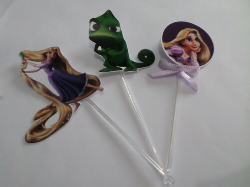 Toppers Personalizados enrolados