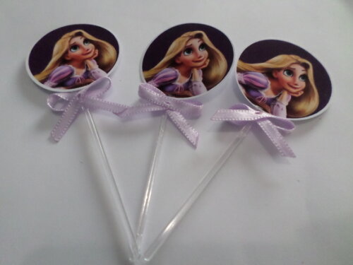 Toppers Personalizados enrolados