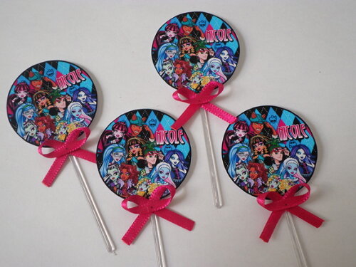 Toppers Personalizados monster high