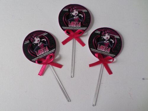 Toppers Personalizados monster high