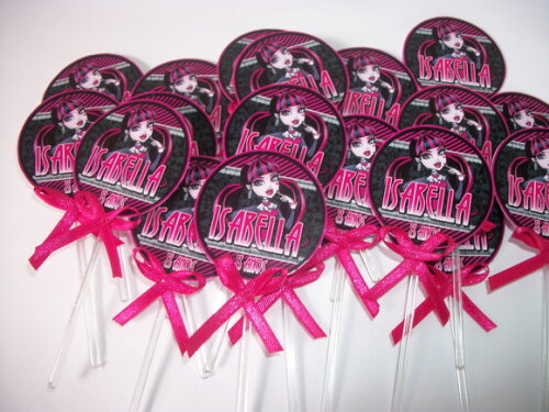 Toppers Personalizados Monster High