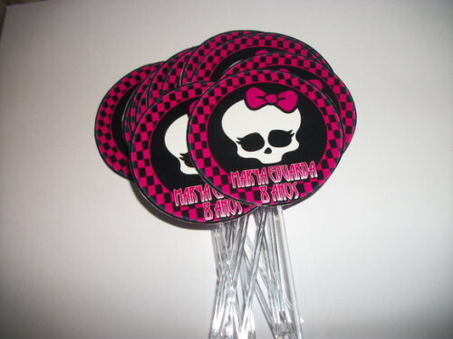 Toppers Personalizados monster high