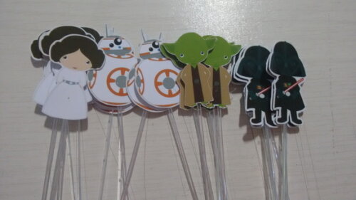 Toppers Personalizados star wars