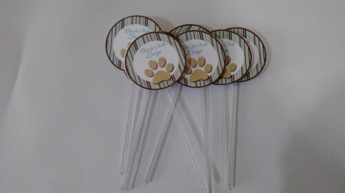 Toppers personalizados ursinho