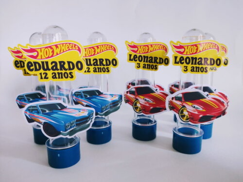 Tubet Personalizado Hot Wheels