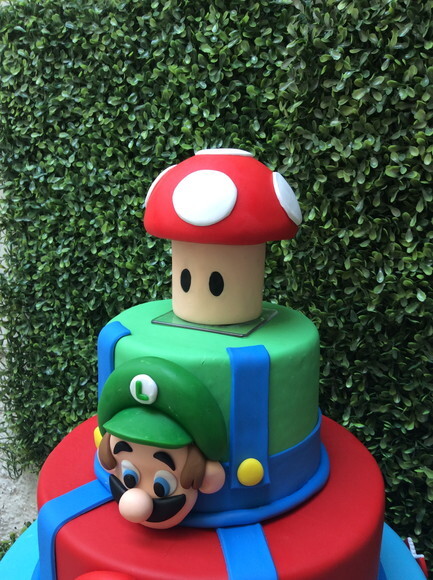 Bolo Fake Mario Bros (locação)