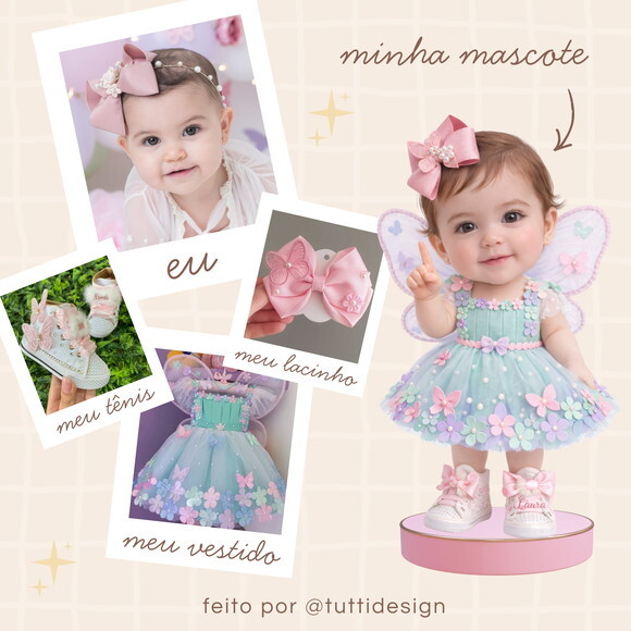 Ilustração Infantil - Mascote - Digital