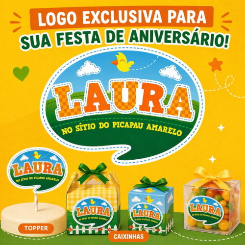 Logo - Sitio do Picapau Amarelo - Arquivo Digital