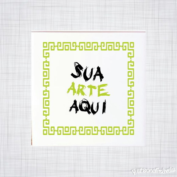 Azulejo Porcelana 15x15 Cm Personalizado