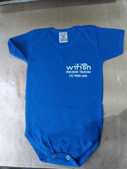 Body Infantil Bebe colorido Manga Longa Personalizado