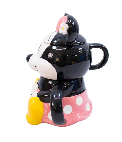 Bule formato minnie 720ml junto com Caneca 210ml