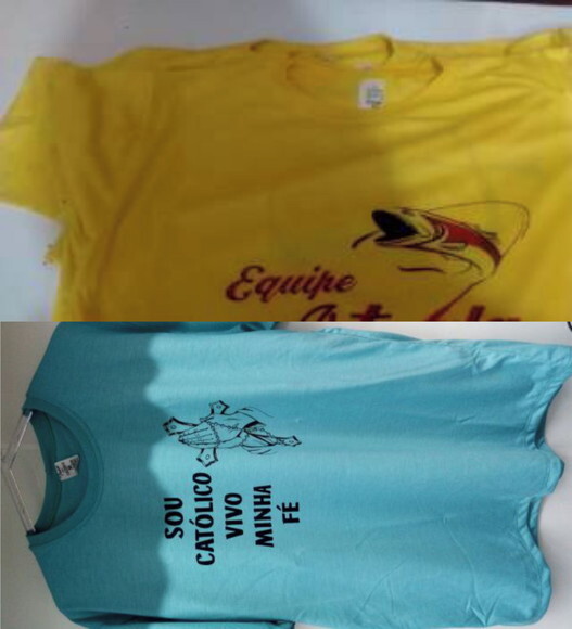 Camiseta Masculina Poliester Colorida Personalizada