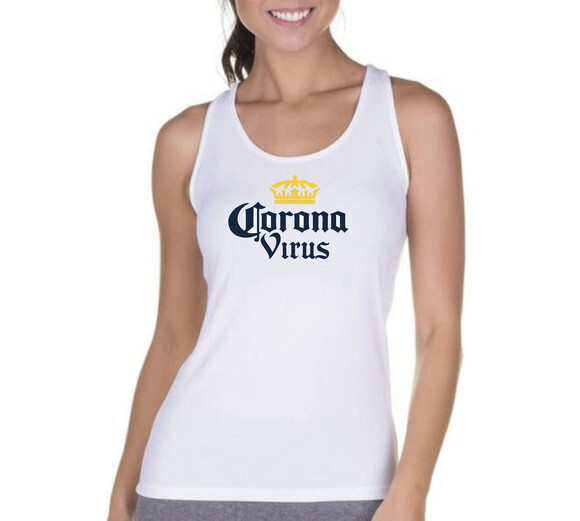 Camiseta Regata Branca Masculina ou Feminina Personalizada