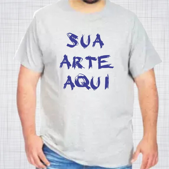 Camiseta Tamanhos Especiais Personalizada Exg