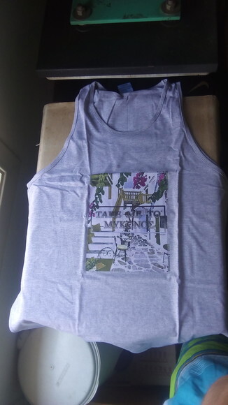 Camiseta Regata Colorida Masculina ou Feminina Personalizada