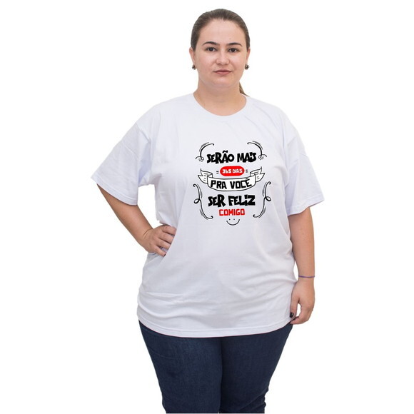 Camiseta Tamanhos Especiais Personalizada Exg