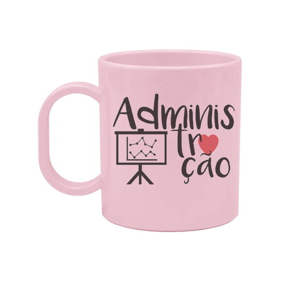Caneca Plastico Polimero Colorida Personalizada