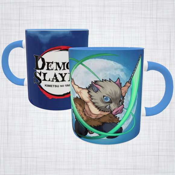 Caneca Porcelan Rashibira Inos Demon Slayer Kimetsu no Yaiba