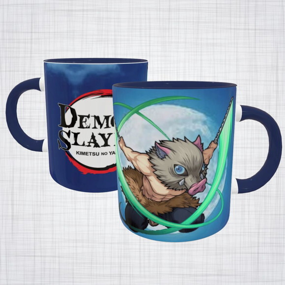 Caneca Porcelan Rashibira Inos Demon Slayer Kimetsu no Yaiba