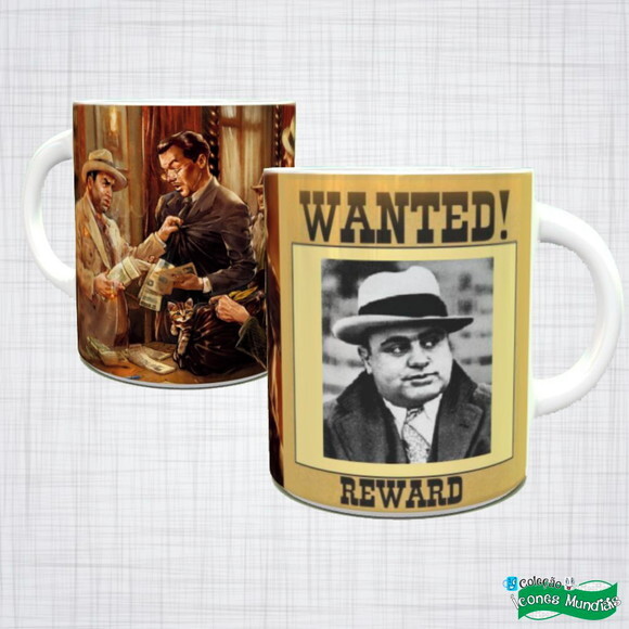 Caneca Porcelana al capone