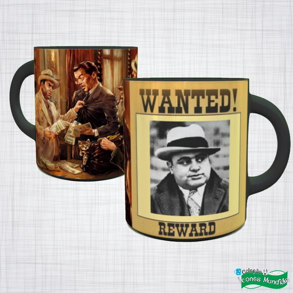 Caneca Porcelana al capone