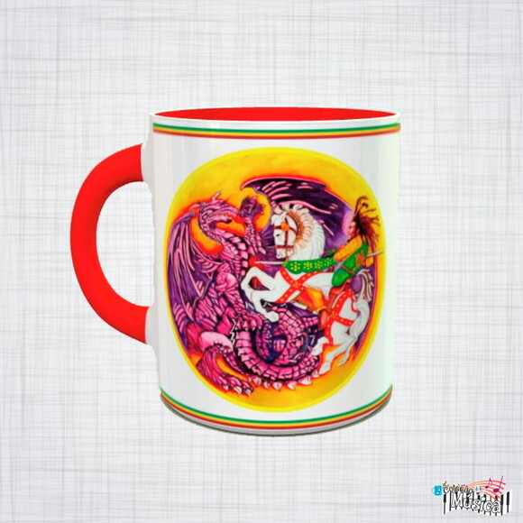 Caneca Porcelana Bob Marley Confrontation