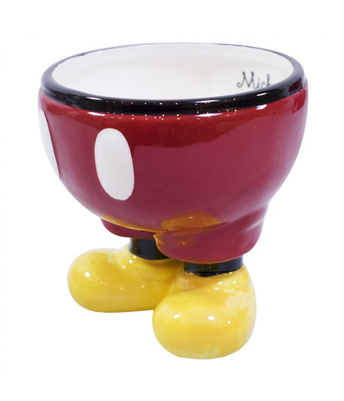Caneca Porcelana Corpo Mickey Disney 3D