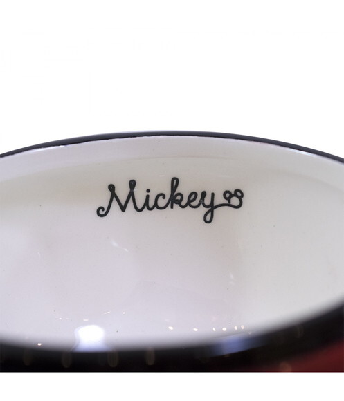 Caneca Porcelana Corpo Mickey Disney 3D