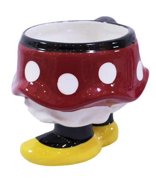 Caneca Porcelana Corpo Minnie Disney 3D