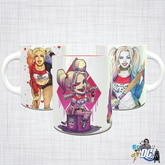 Caneca Porcelana DC Alerquina