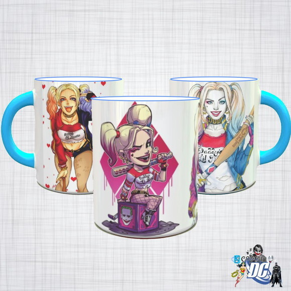 Caneca Porcelana DC Alerquina