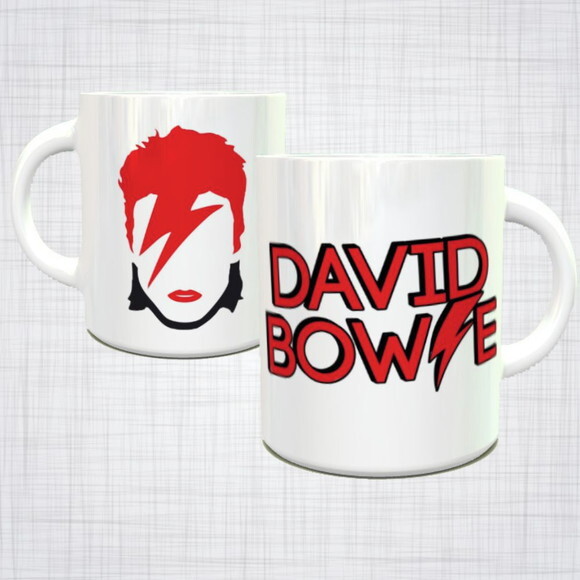 Caneca Porcelana David Bowie
