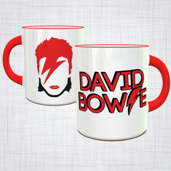 Caneca Porcelana David Bowie