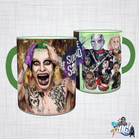 Caneca Porcelana DC Esquadrão Suicida