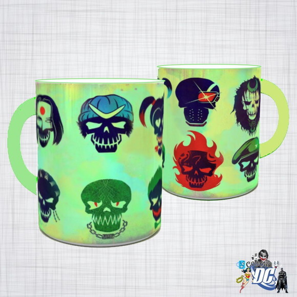 Caneca Porcelana DC Esquadrão Suicida