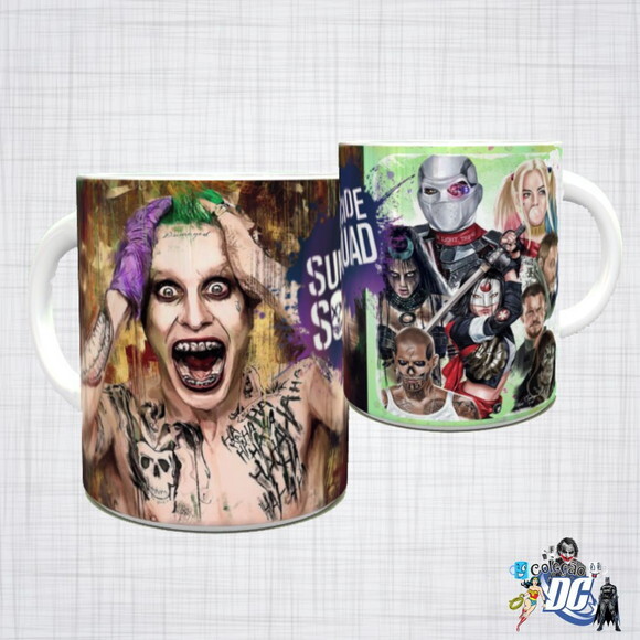Caneca Porcelana DC Esquadrão Suicida