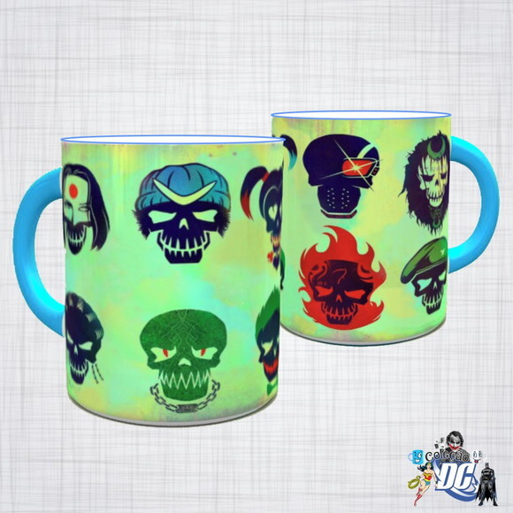 Caneca Porcelana DC Esquadrão Suicida