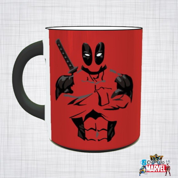 Caneca Porcelana Deadpool Marvel