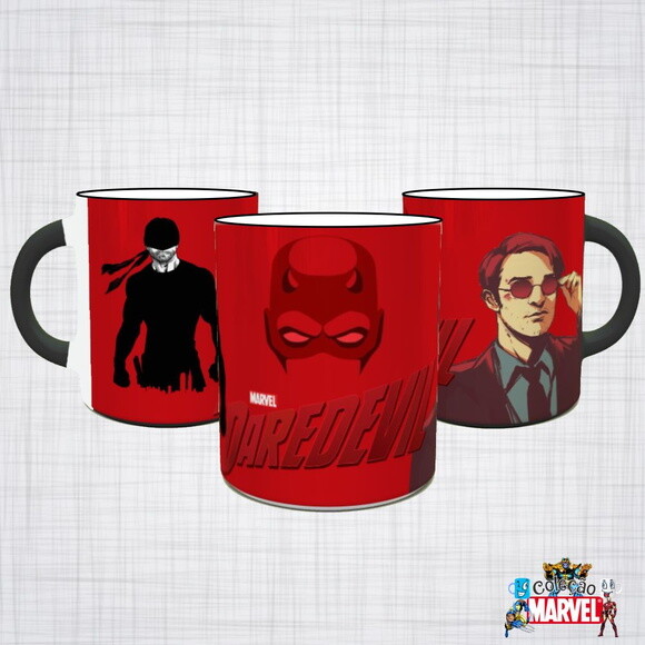 Caneca Porcelana Demolidor Daredevil