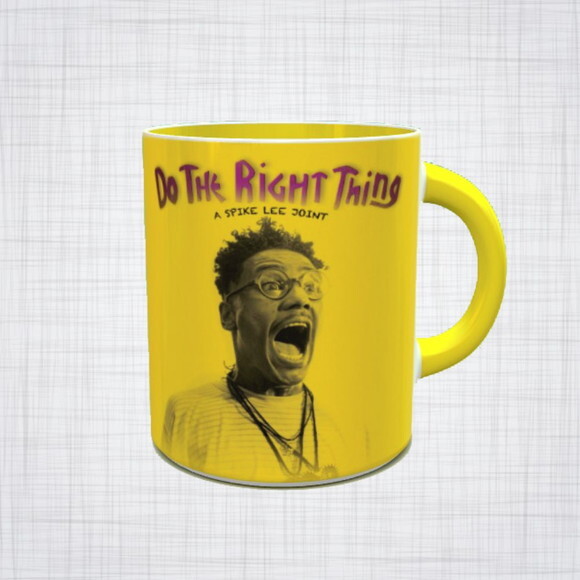 Caneca Porcelana faça a coisa certa filme do the right thing