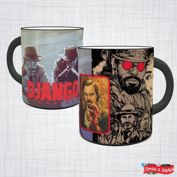 Caneca Porcelana filme Django Livre